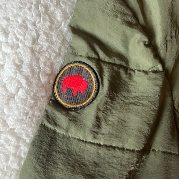 OLIVE GREEN WINTER PARKA - Picture 2 of 7